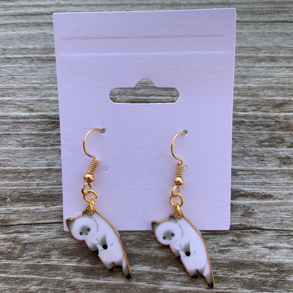 Cat Earrings